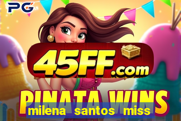 milena santos miss bumbum eua nua